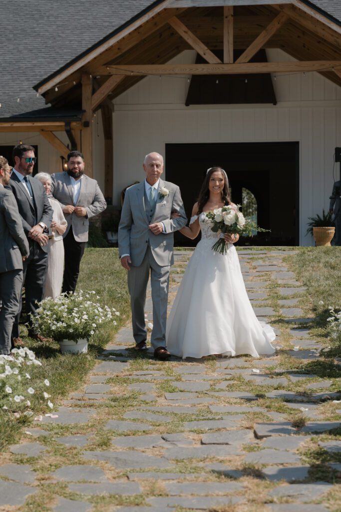 NC Wedding Mountain Ceremony